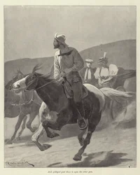 Illustratie voor The Courage of Pauline Camacho, door Morley Roberts